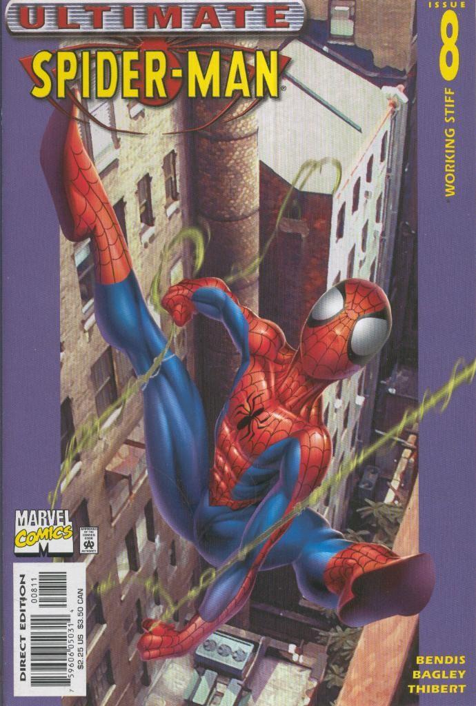 ULTIMATE SPIDER-MAN  Vol.01 no.08: Working Stiff