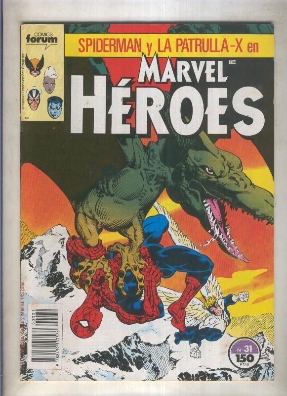 Marvel Heroes numero 31: Spiderman y La Patrulla X  