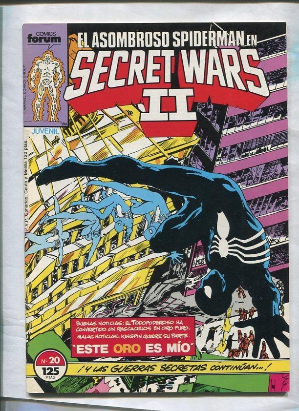 Secret Wars numero 20: Spiderman