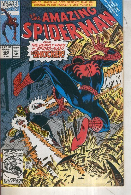 The Amazing Spider-Man volumen 1 numero 364 (1992) 
