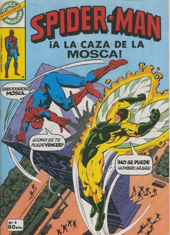 Comics Bruguera: Spiderman numero 08 (numerado 1 en trasera)