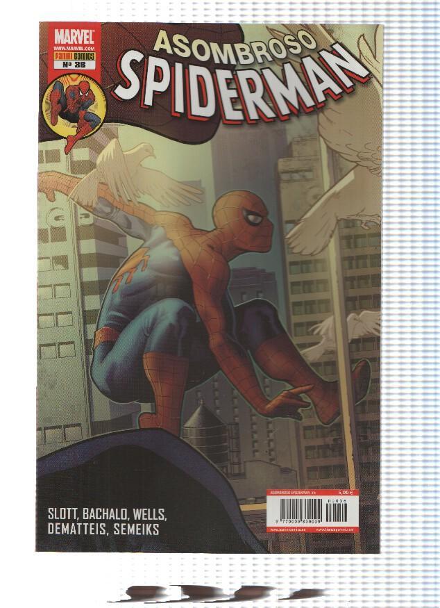 ASOMBROSO SPIDERMAN, Volumen 1, Numero 36: Blanco y Negro (Panini 2009)
