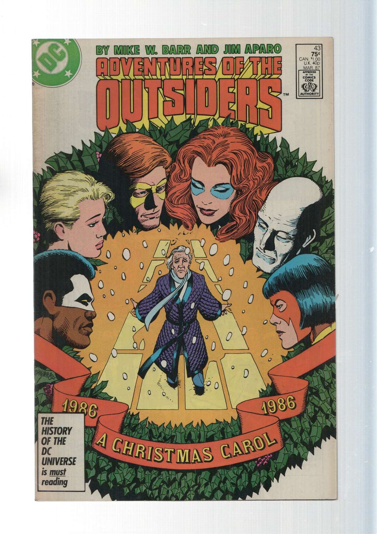 Dc: A Christmas Carol 1986 - Adventures of the outsiders numero 43