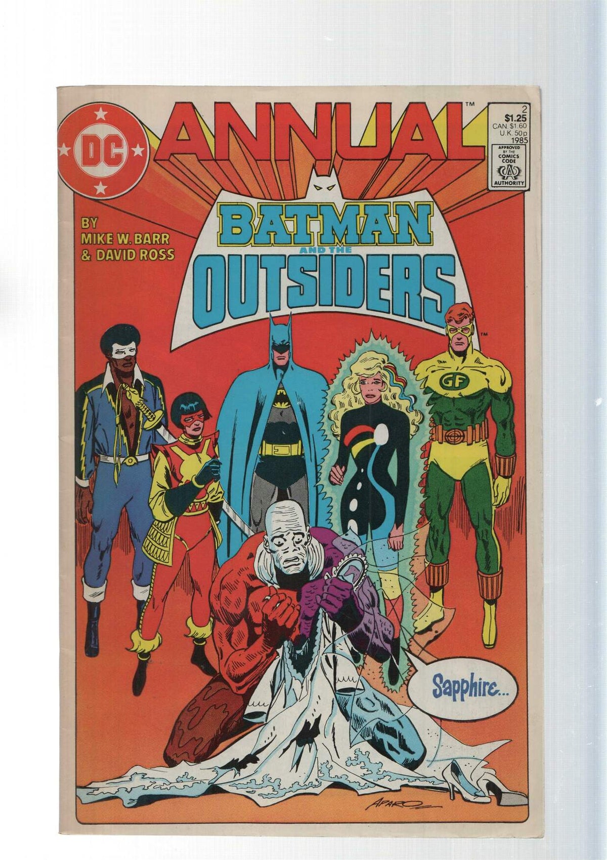 Dc: Dissembler at the wedding - Batman and the Outsiders Annual numero