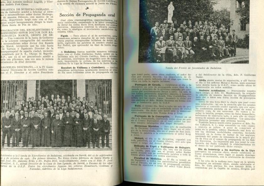 Perseverancia revista de la O.E.P. tomo artesanal con las revistas del año 1945