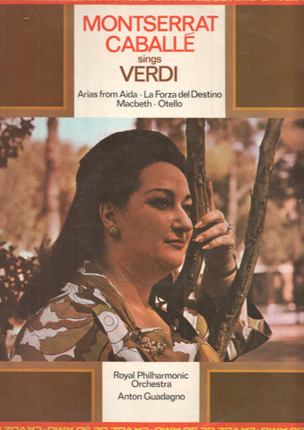 LP: Verdi, Arias de Operas - Montserrat Caballe