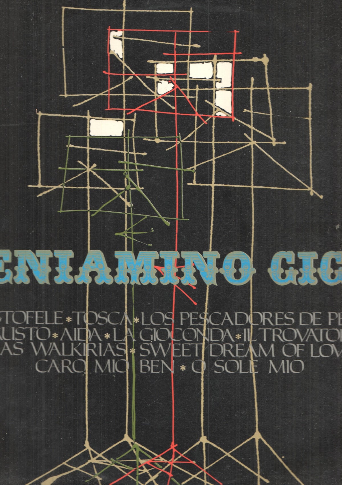 LP: Recital de Beniamino Gigli,  ZOR-148. International Joker production