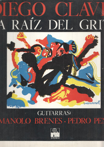 LP: La Raiz del Grito - Diego Clavel. Ariola