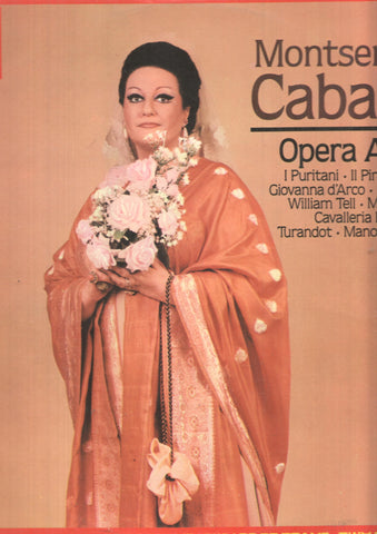 LP: Arias de Opera - Montserrat Caballe. La Voz de su Amo