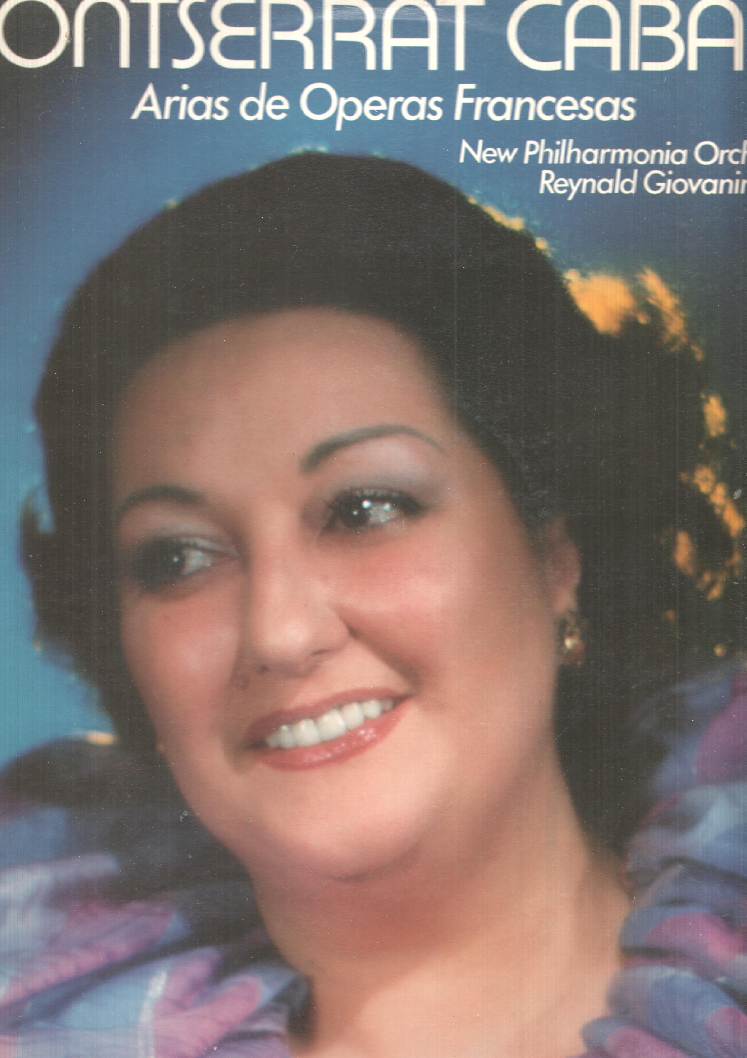 LP: Arias de Operas de Francesas - Montserrat Caballe. 