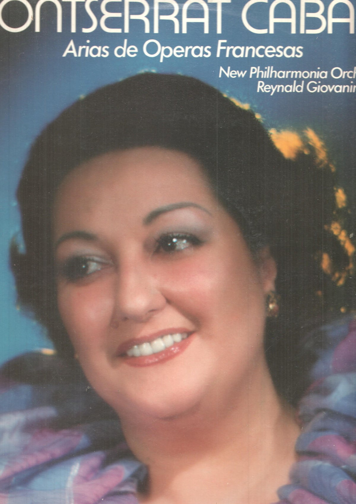 LP: Arias de Operas de Francesas - Montserrat Caballe. 