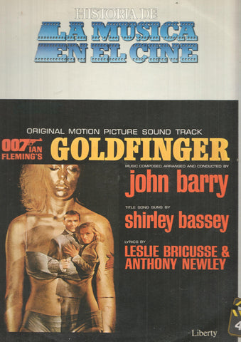 LP: Goldfinger - Original Motion Picture Sound Track. Historia de la Musica en el Cine. Belter
