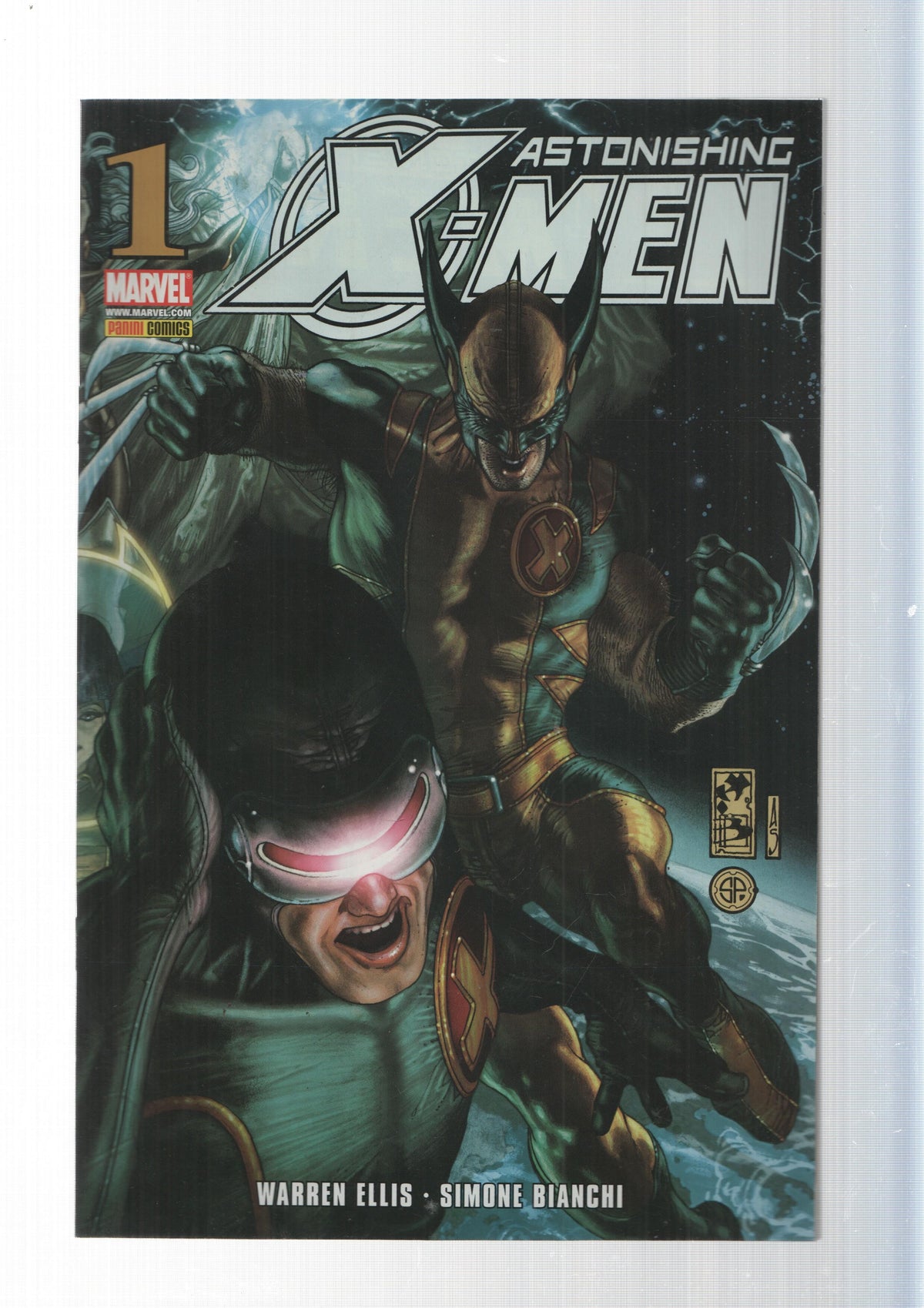 Panini Comics: Caja Fantasma, Astonishing X-men vol. 3, numero 1