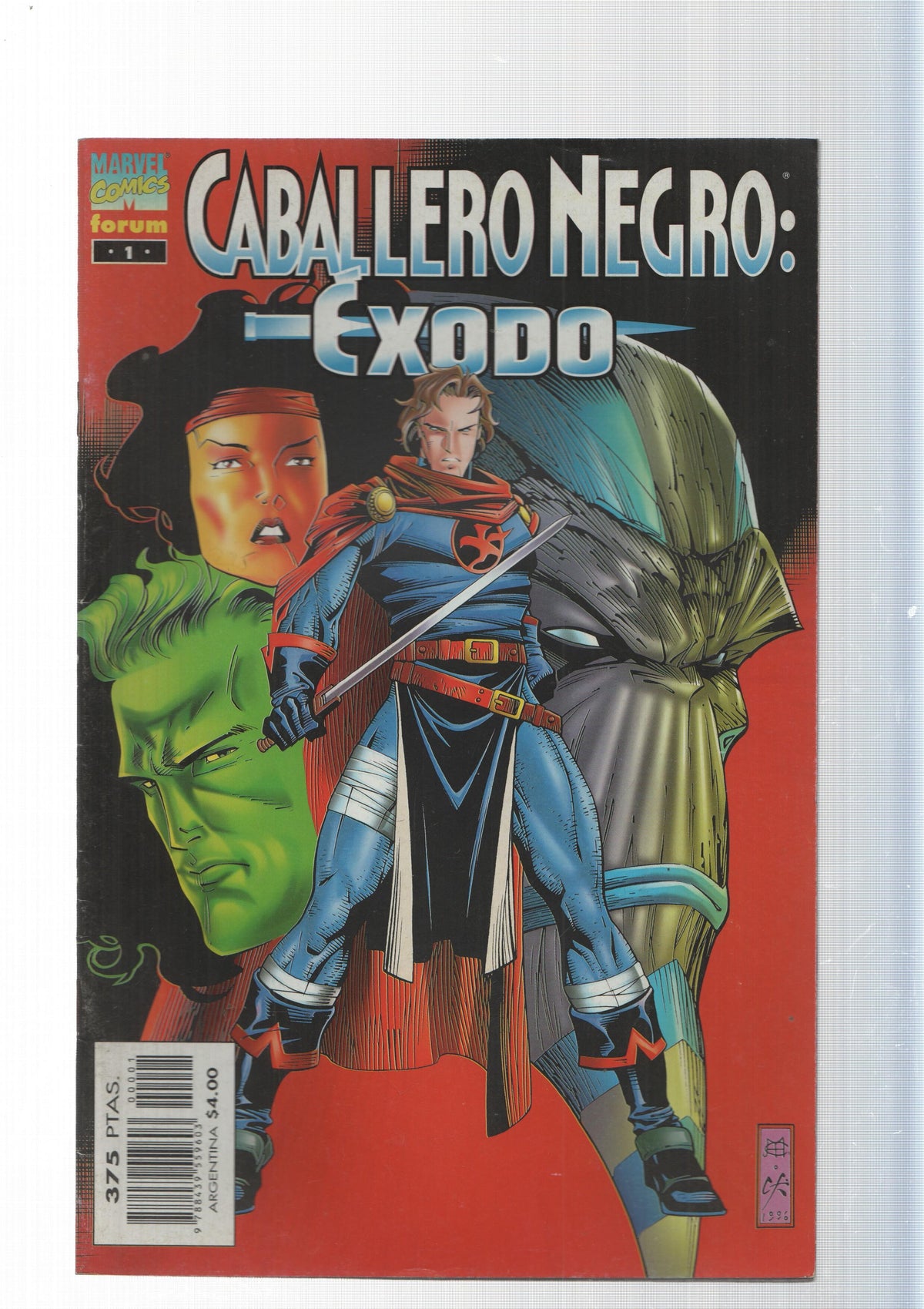 Planeta DeAgostini: Exodo - Caballero Negro numero 1