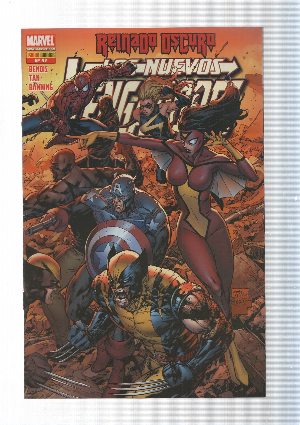 Panini Comics: Los Nuevos Vengadores año 4, numero 47 - Reinado Oscuro. Marvel