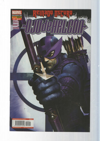Panini Comics: Ojo de Halcon año 1, numero 1 - Reinado Oscuro. Marvel