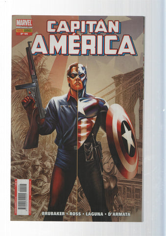 Panini Comics: La Fecha del tiempo, parte 1 - Capitan America año 5, numero 44. Marvel