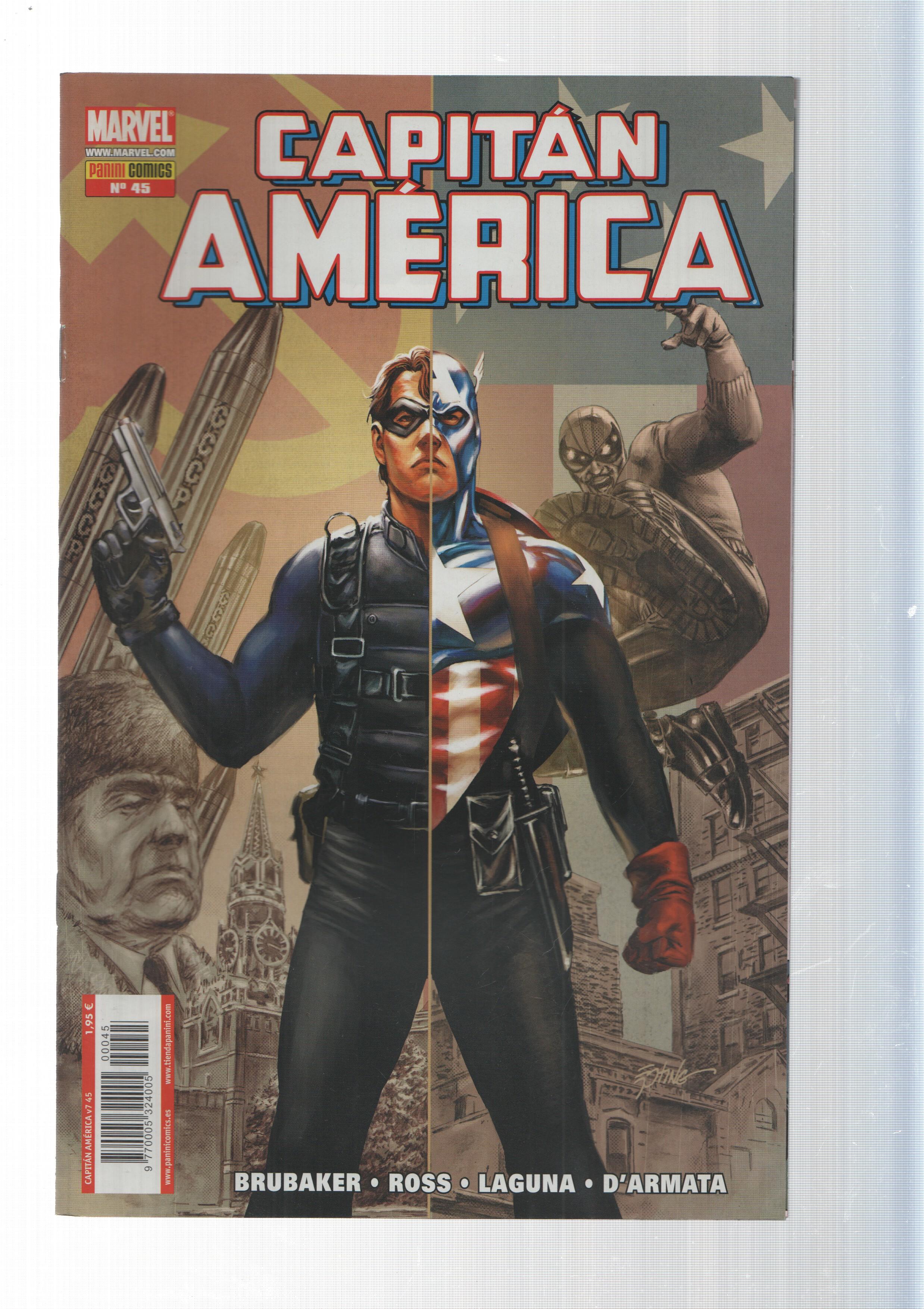 Panini Comics: La Fecha del tiempo, parte 2 - Capitan America año 5, numero 45. Marvel