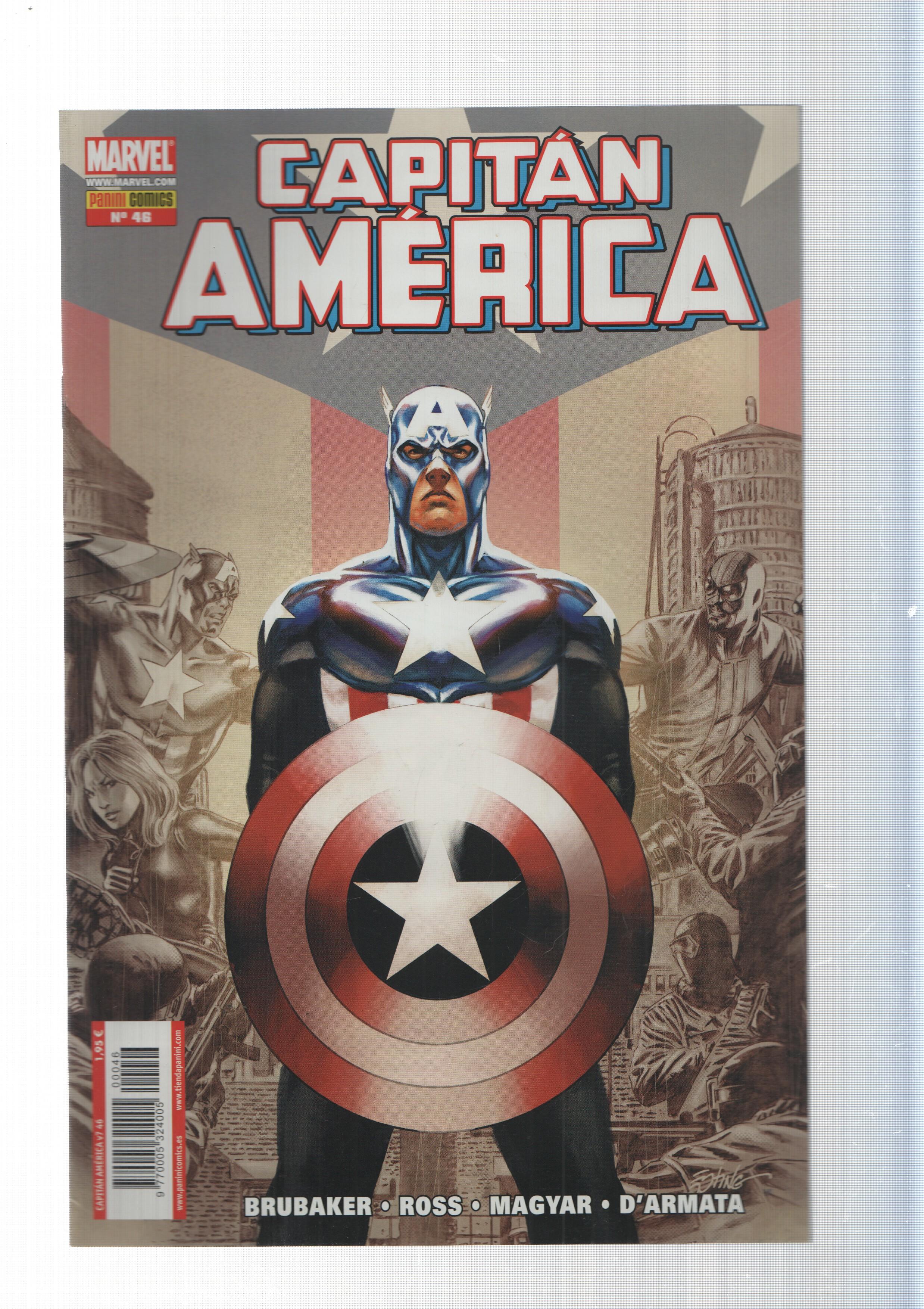 Panini Comics: La Fecha del tiempo, parte 3 - Capitan America año 5, numero 46. Marvel