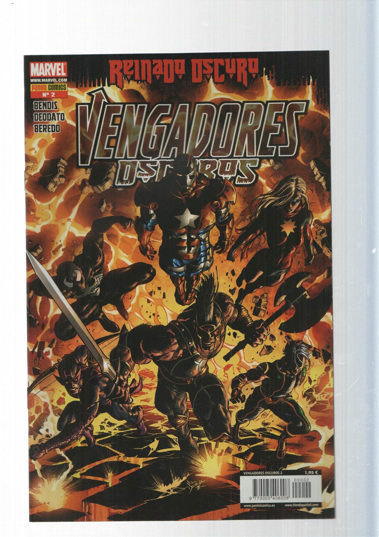Panini Comics: Vengadores Oscuros año 1, numero 2 - Reinado Oscudo. Marvel