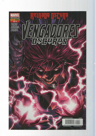 Panini Comics: Vengadores Oscuros año 1, numero 3 - Reinado Oscudo. Marvel