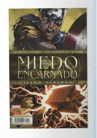 Panini Comics: El martillo que cayo en la calle Yancy - Miedo Encarnado, Libro Tercero ñyo 2, numero 3. Marvel