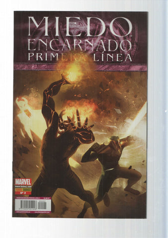 Panini Comics: Miedo Encarnado Primera Linea año 1, numero 2. Marvel