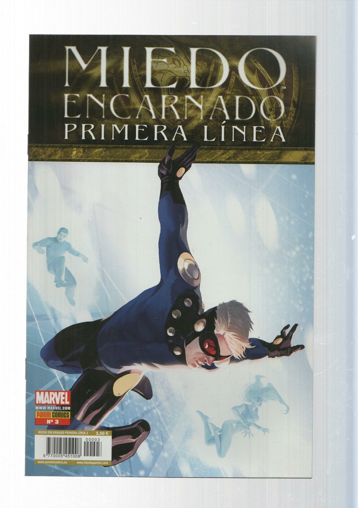 Panini Comics: Miedo Encarnado Primera Linea año 1, numero 3. Marvel