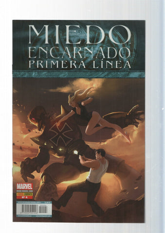 Panini Comics: Miedo Encarnado Primera Linea año 1, numero 4. Marvel