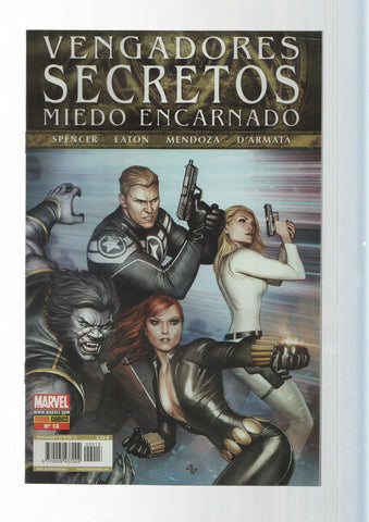 Panini Comics: Vengadores Secretos año 2, numero 13 - Miedo Encarnado. Marvel
