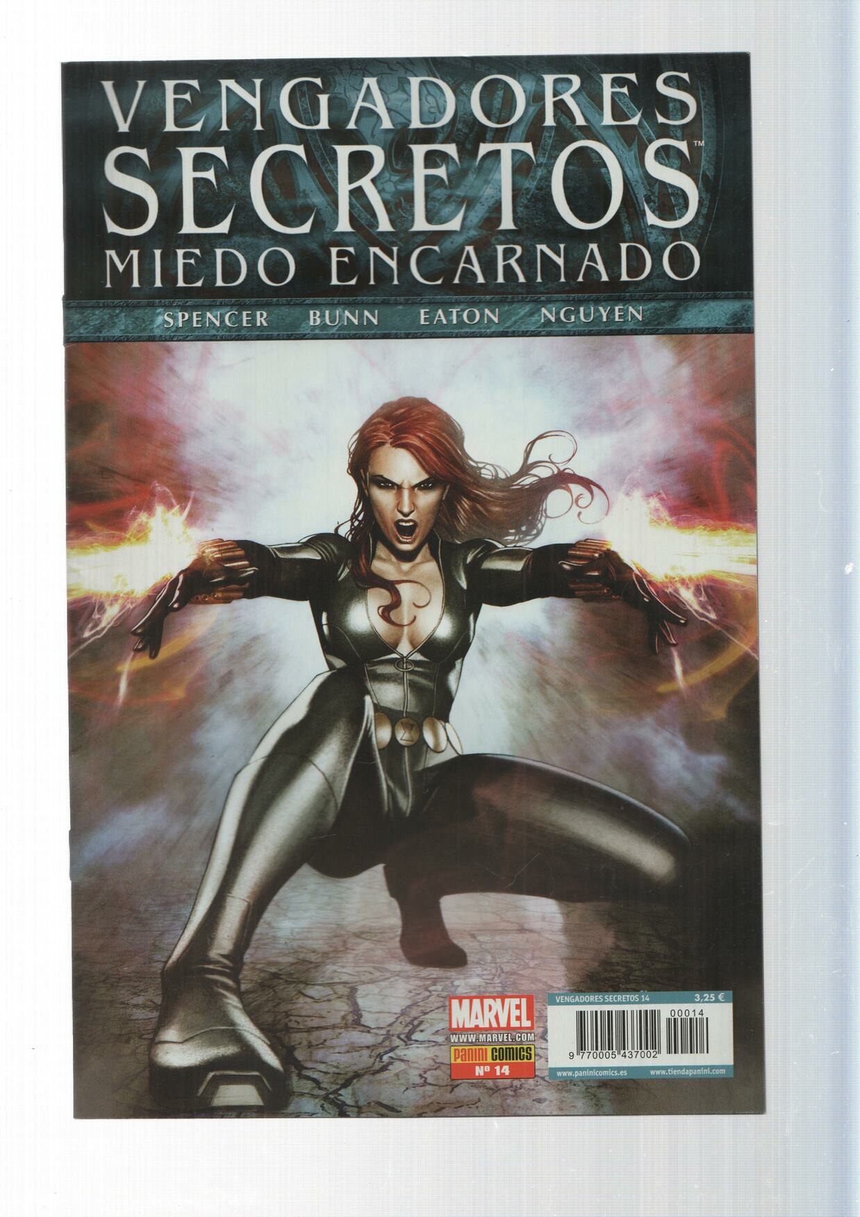 Panini Comics: Vengadores Secretos año 2, numero 14 - Miedo Encarnado. Marvel