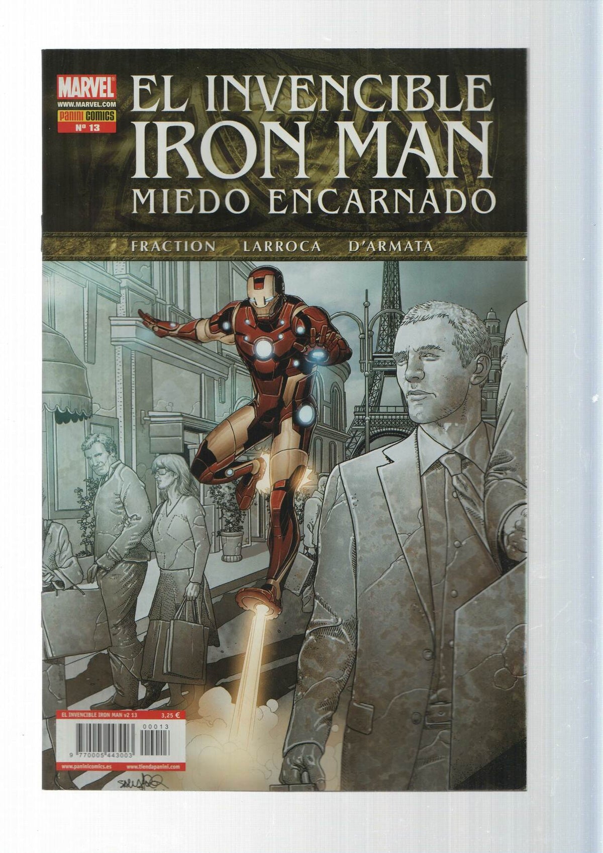 Panini Comics: El Invencible Iron Man, vol. 2, numero 13 - Miedo Encarnado. Marvel