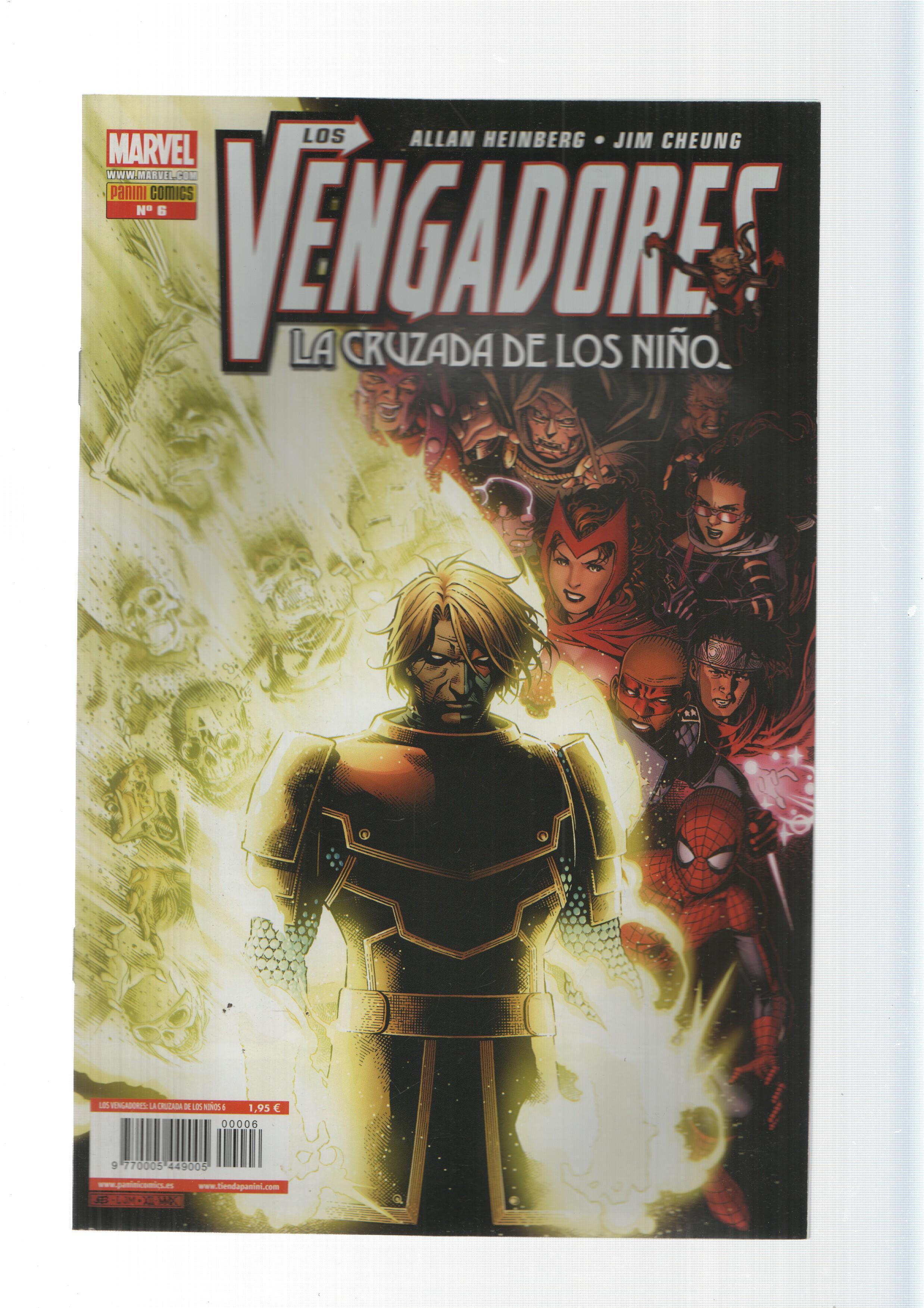 Panini Comics: Los Vengadores - La Cruzada de los Niños año 2, numero 6. Marvel