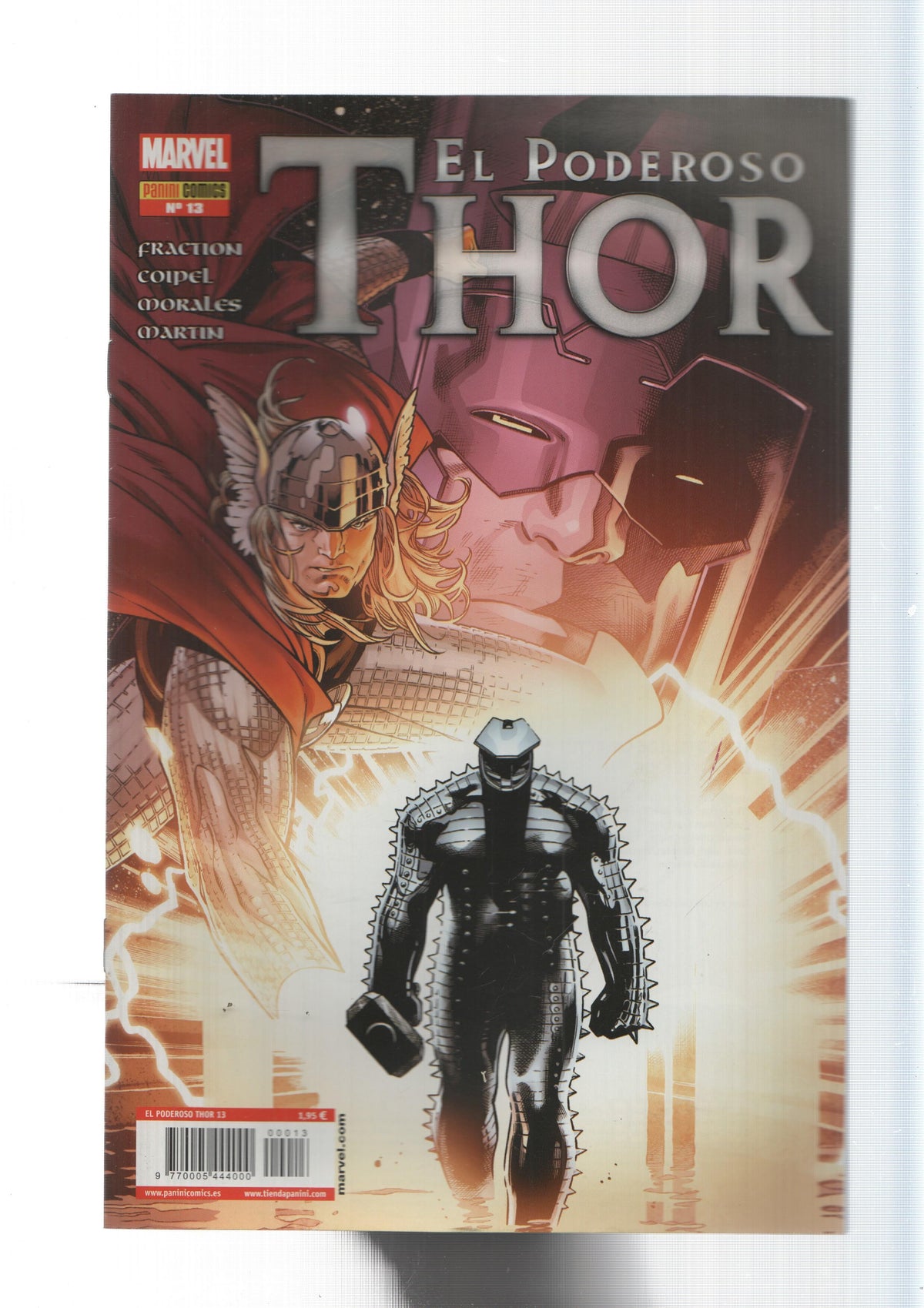 Panini Comics: Semilla de Galactus 6. El Poderoso Thor año 2, numero 13. Marvel