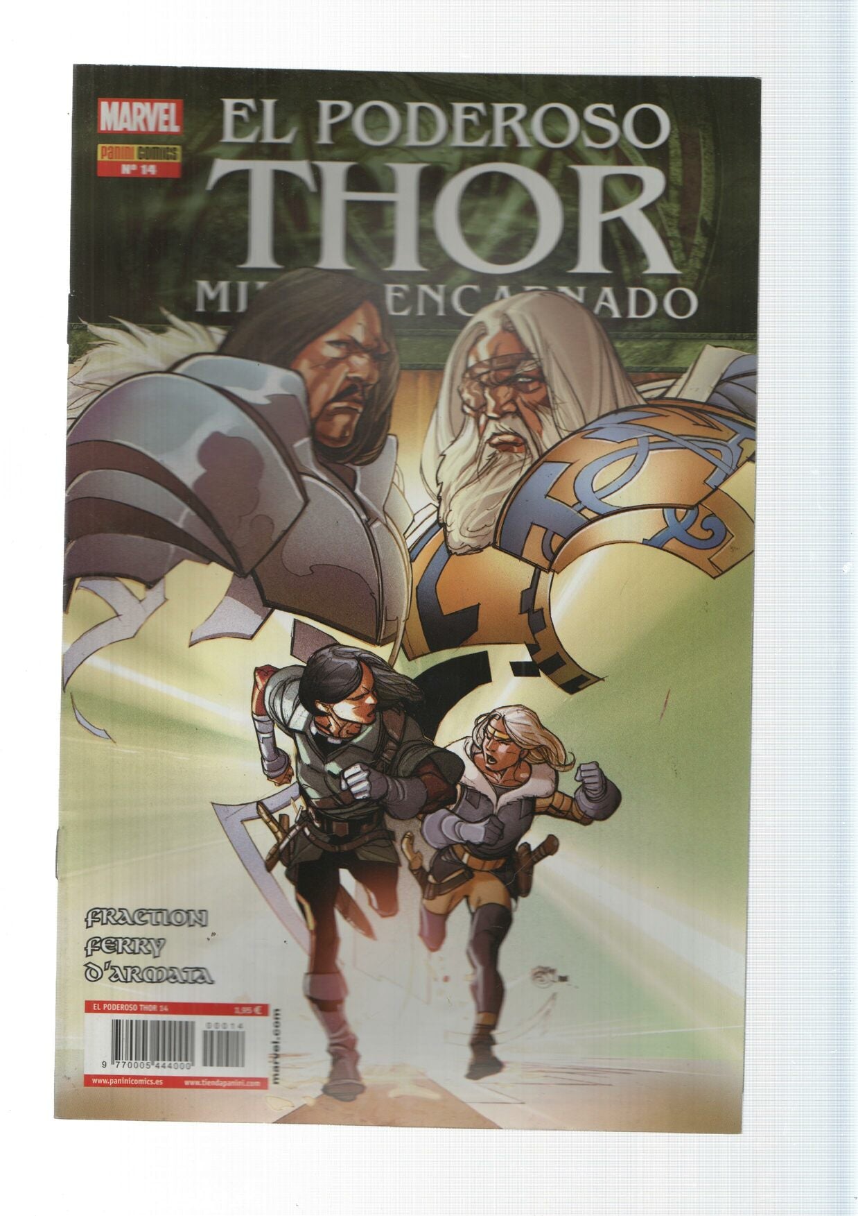 Panini Comics: Miedo Encarnado - El Poderoso Thor año 2, numero 14. Marvel