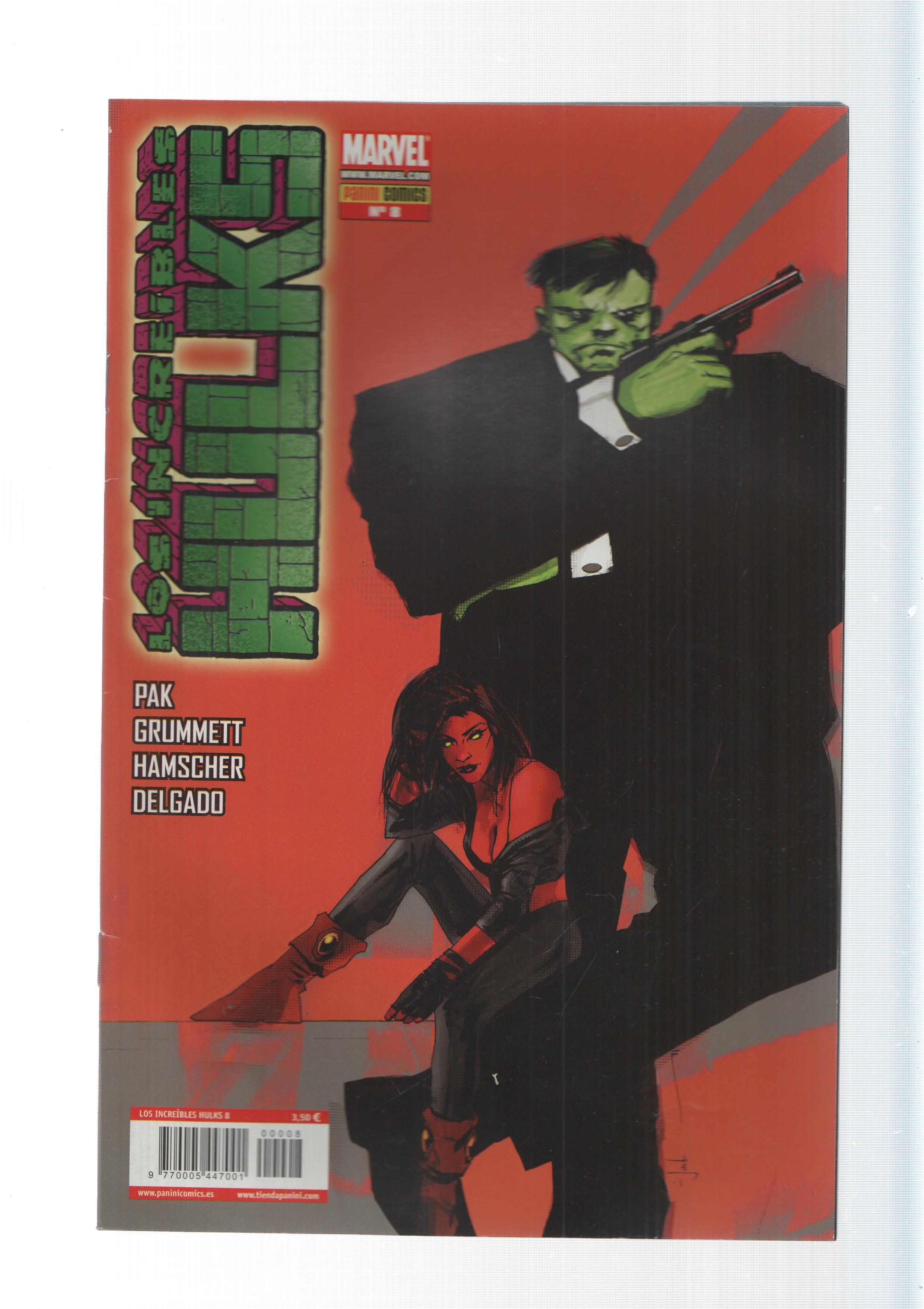 Panini Comics: El espia que me aplasto parte 1 - Los Increibles Hulks año 2, numero 8. Marvel