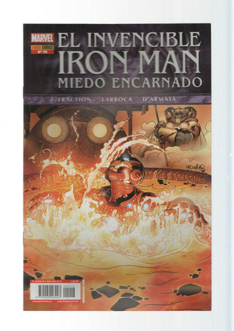 Panini Comics: Miedo encarnado parte 5 - El Invencible Iron Man, año 2, numero 16. Marvel