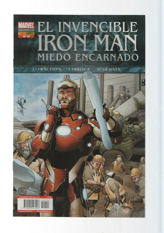 Panini Comics: Miedo encarnado parte 3 - El Invencible Iron Man, año 2, numero 14. Marvel