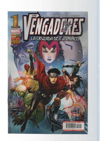 Panini Comics: Los Vengadores - La Cruzada de los Niños año 2, numero 1. Marvel