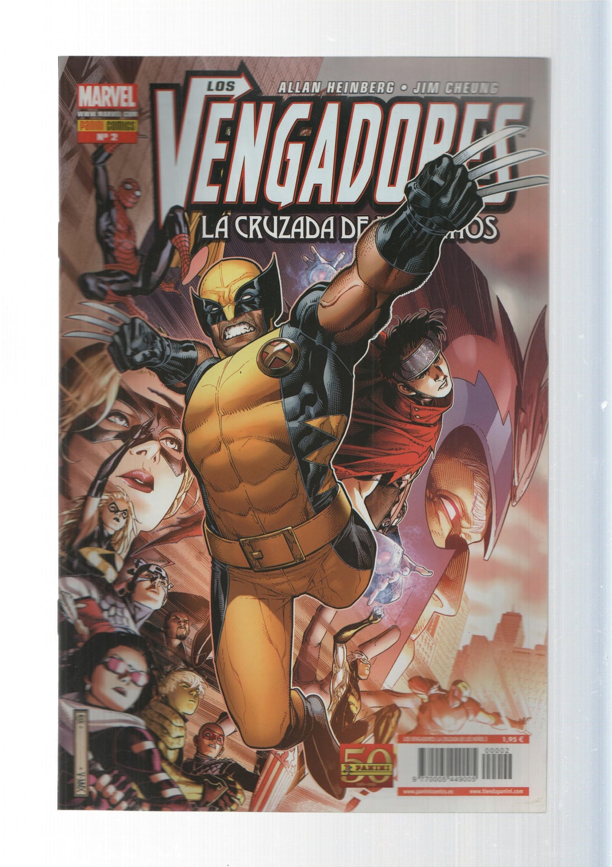 Panini Comics: Los Vengadores - La Cruzada de los Niños año 2, numero 2. Marvel