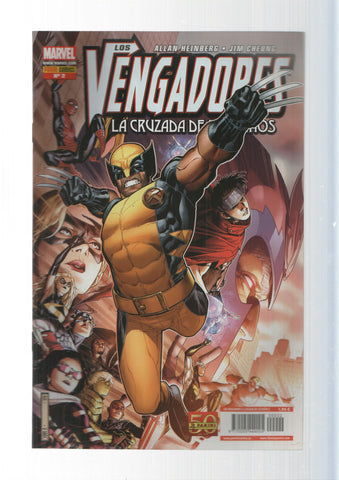 Panini Comics: Los Vengadores - La Cruzada de los Niños año 2, numero 2. Marvel