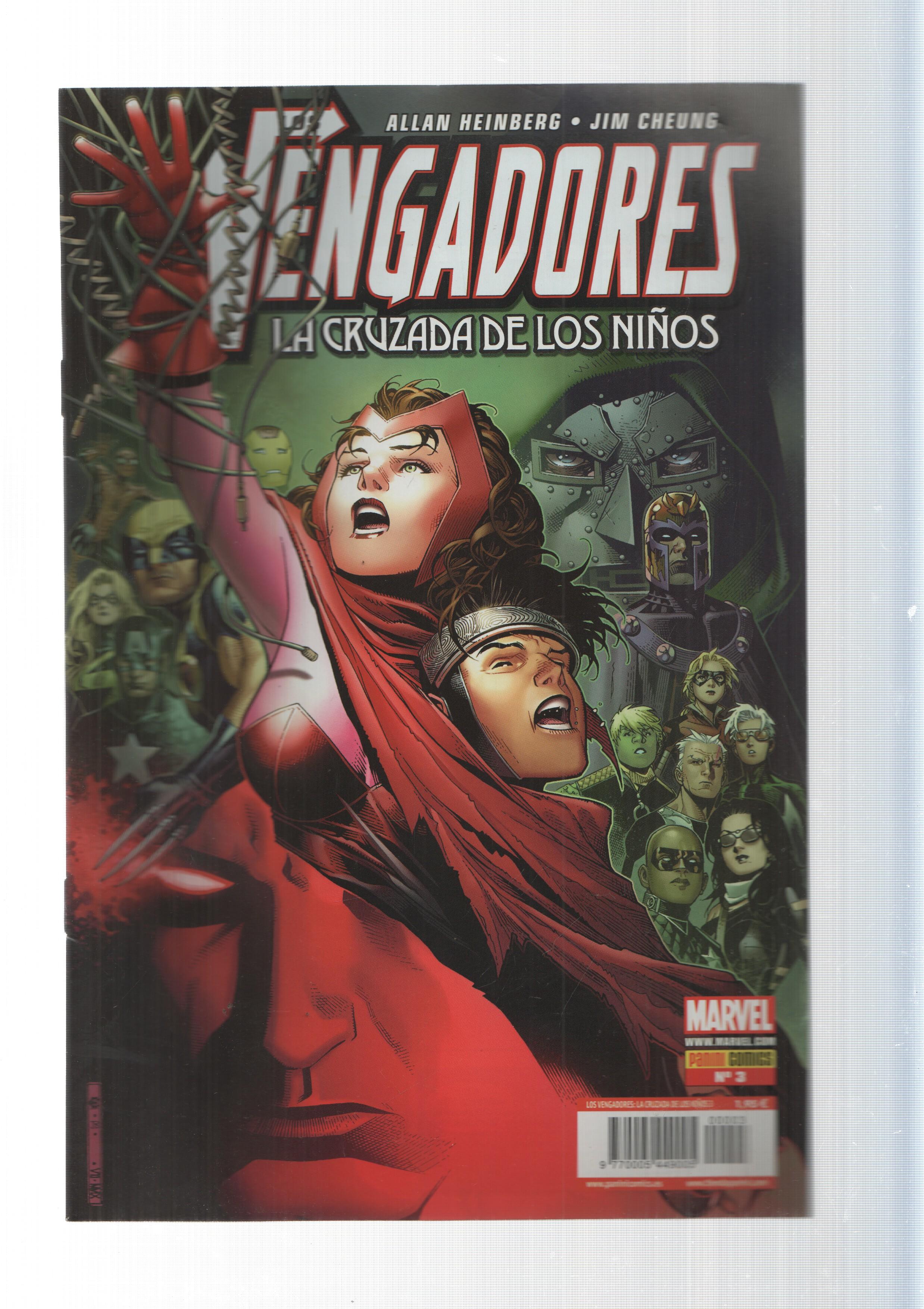 Panini Comics: Los Vengadores - La Cruzada de los Niños año 2, numero 3. Marvel