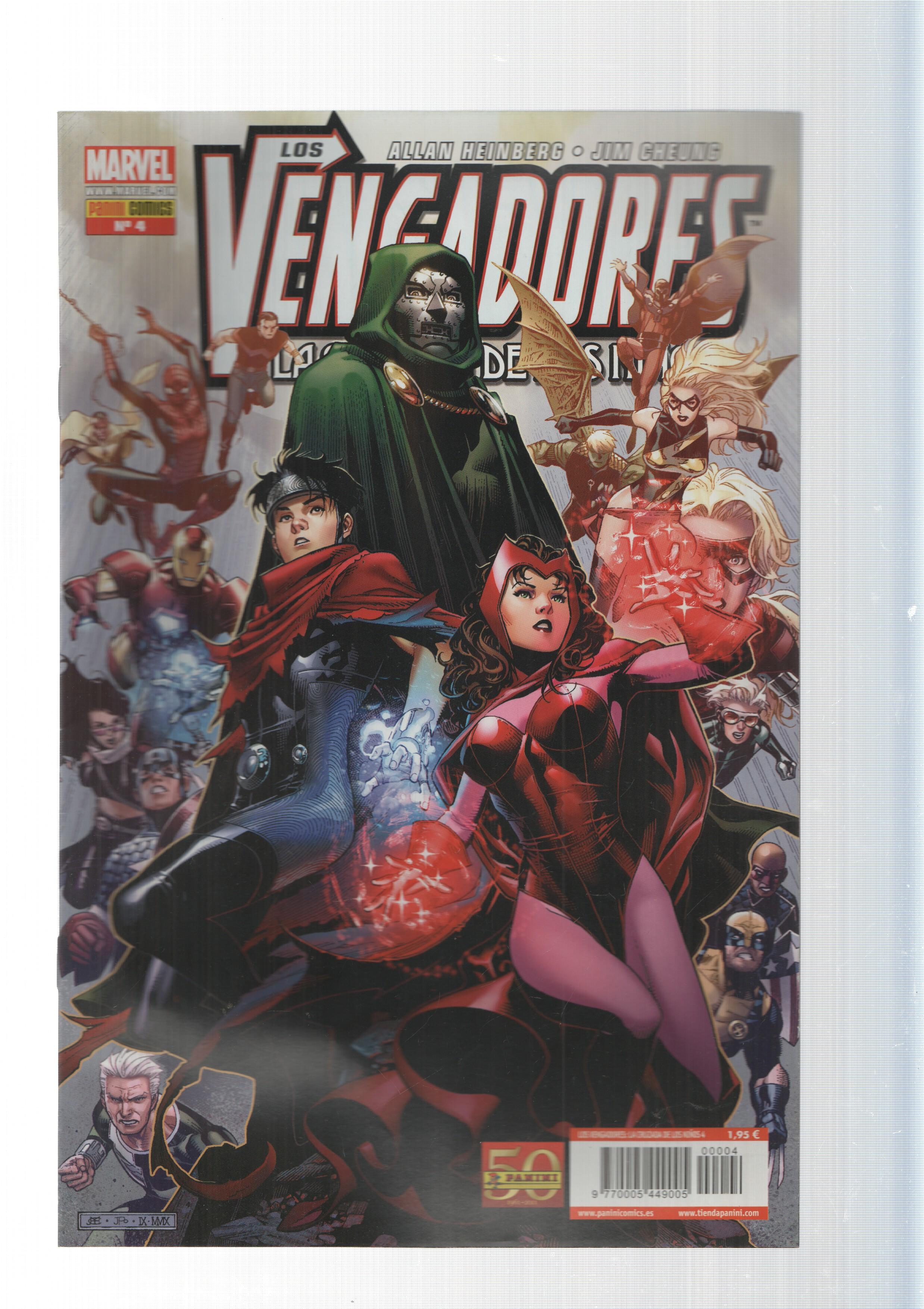 Panini Comics: Los Vengadores - La Cruzada de los Niños año 2, numero 4. Marvel
