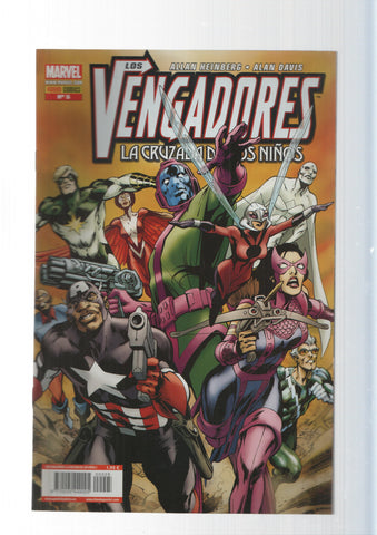 Panini Comics: Los Vengadores - La Cruzada de los Niños año 2, numero 5. Marvel