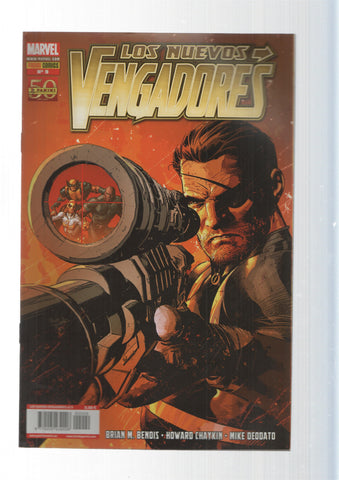 Panini Comics: Furia desde el pasado, Los Nuevos Vengadores año 2 numero 9, vol. 2. Marvel