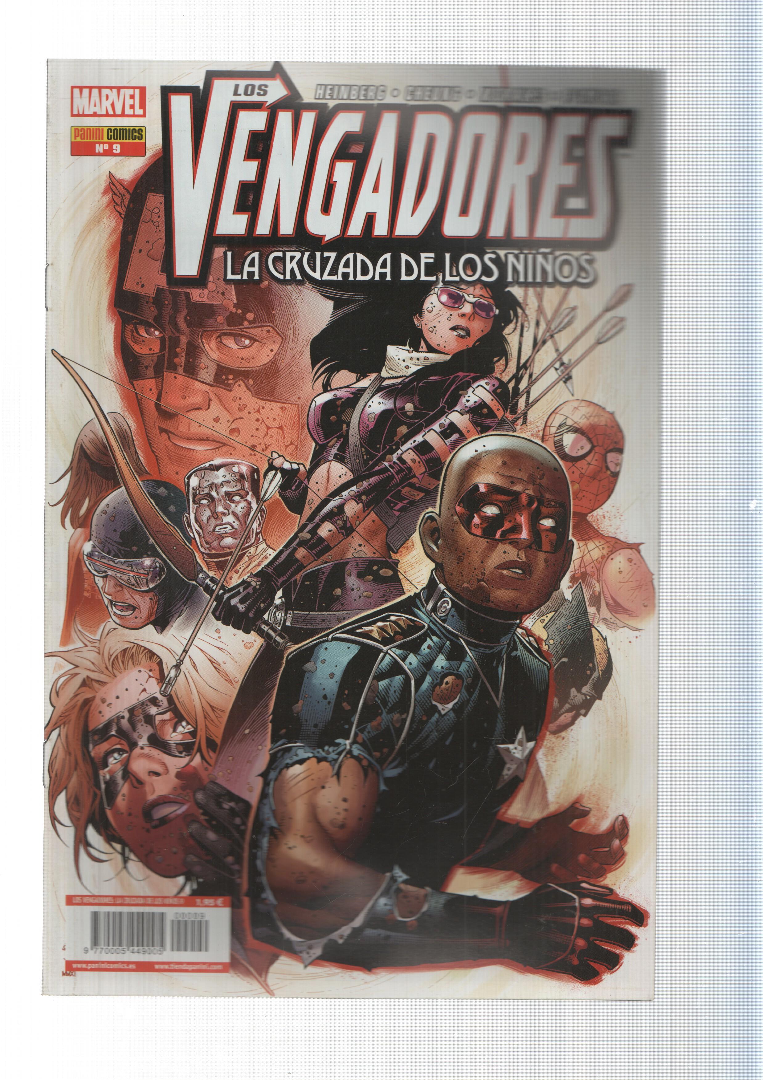 Panini Comics: Los Vengadores - La Cruzada de los Niños año 2, numero 9. Marvel