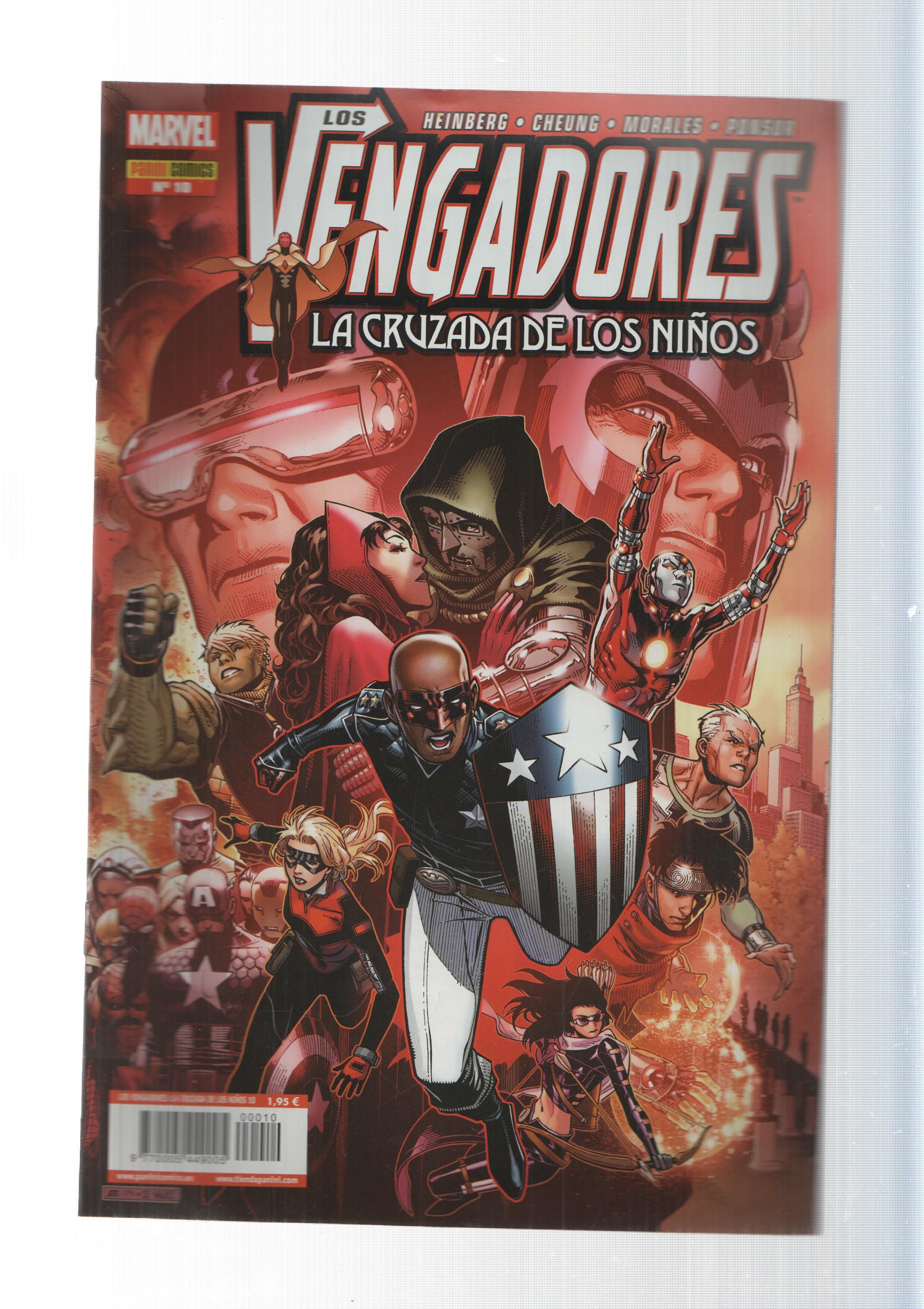 Panini Comics: Los Vengadores - La Cruzada de los Niños año 2, numero 10. Marvel