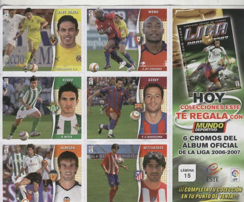 Liga 2006-2007:  lamina 15