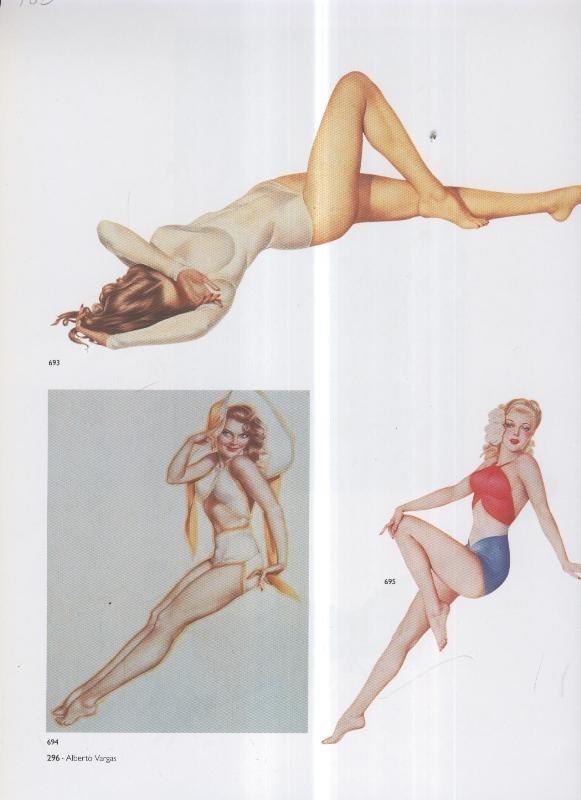 Pin Up lamina 132: Alberto Vargas