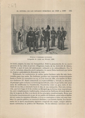 Liberalismo y Nacionalismo 1848-1890: Lamina numerada 269